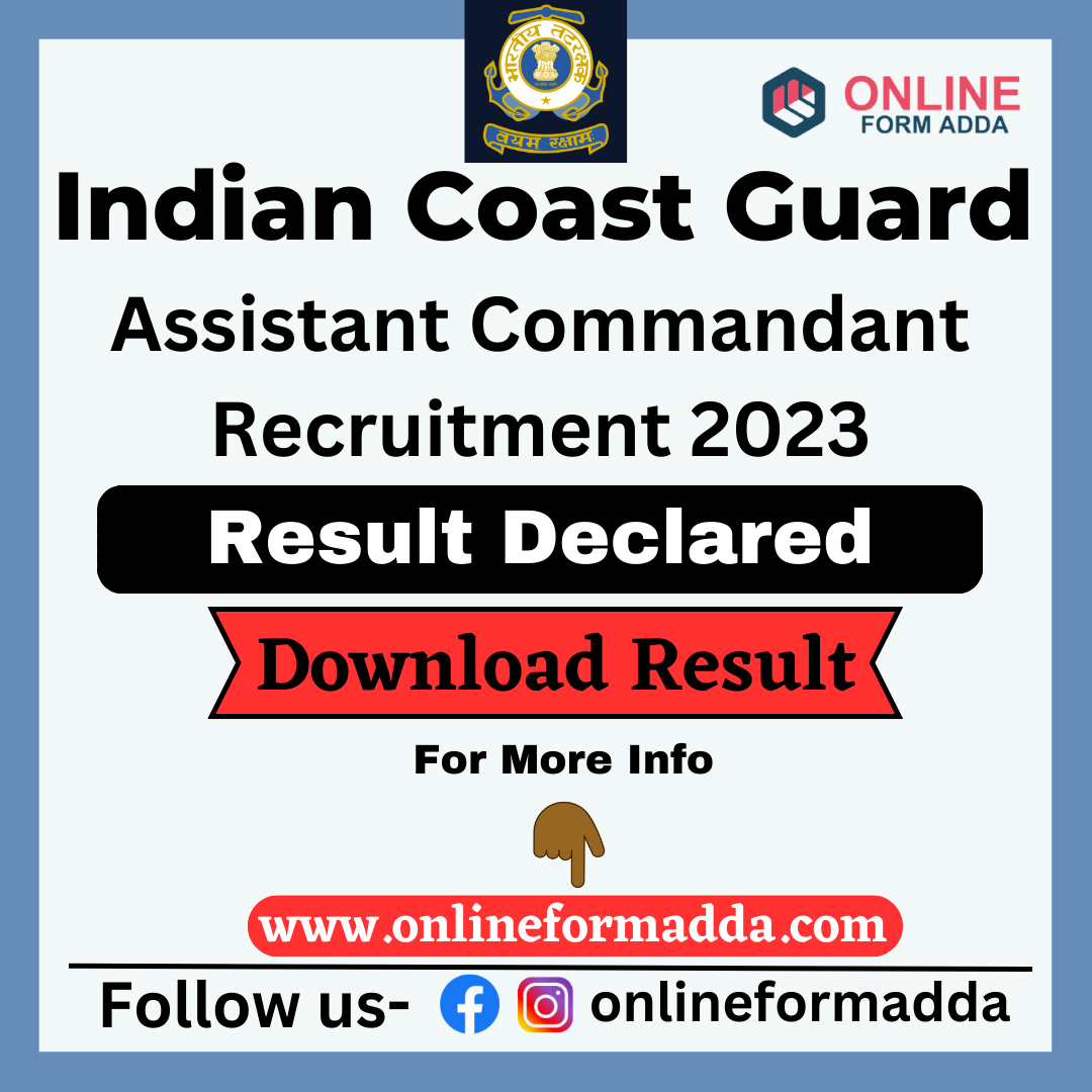 Coast Guard Assistant Commandant Result